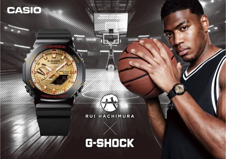 CASIO G-SHOCK 與八村壘攜手推出全新聯乘款式