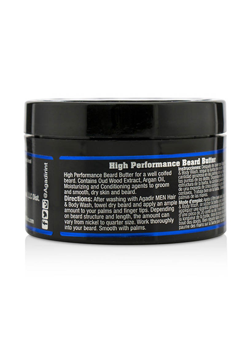 AGADIR ARGAN OIL - Agadir Men Beard Butter The Hydrator 85g/3oz