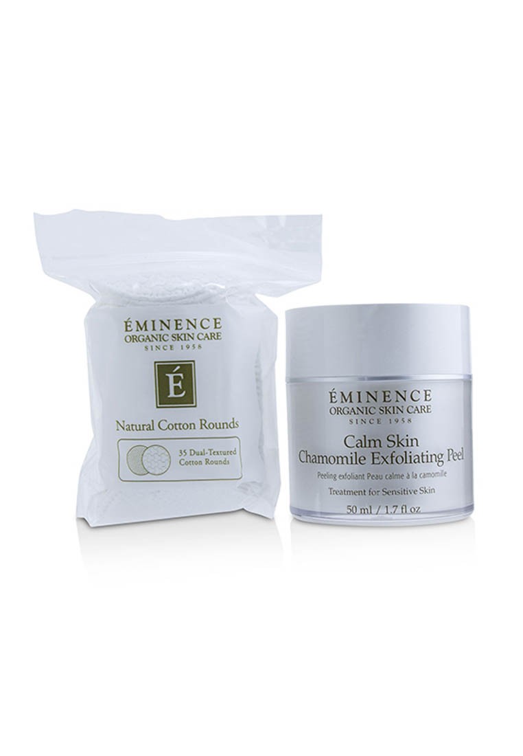 EMINENCE - Calm Skin Chamomile Exfoliating Peel (with 35 Dual-Textured Cotton Rounds) 50ml/1.7oz