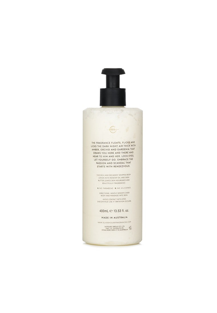 GLASSHOUSE - Body Lotion - Rendezvous (Amber & Orchid) 400ml/13.53oz
