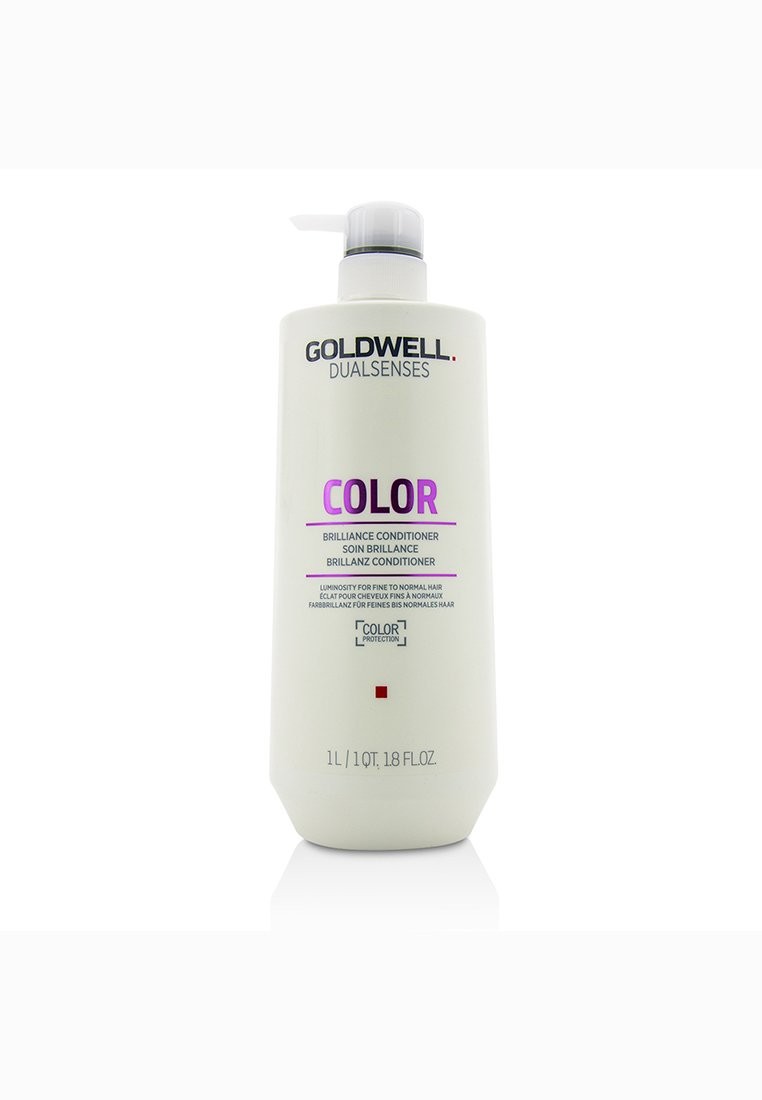 GOLDWELL - Dual Senses Color Brilliance Conditioner (Luminosity For Fine to Normal Hair) 1000ml/33.8oz