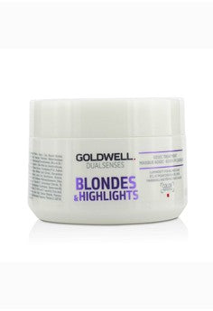 GOLDWELL - Dual Senses Blondes & Highlights 60SEC Treatment (Luminosity For Blonde Hair) 200ml/6.8oz