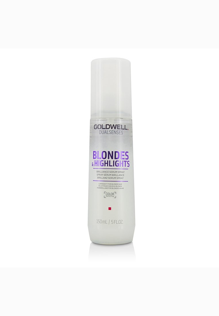 GOLDWELL - Dual Senses Blondes & Highlights Brilliance Serum Spray (Luminosity For Blonde Hair) 150ml/5oz