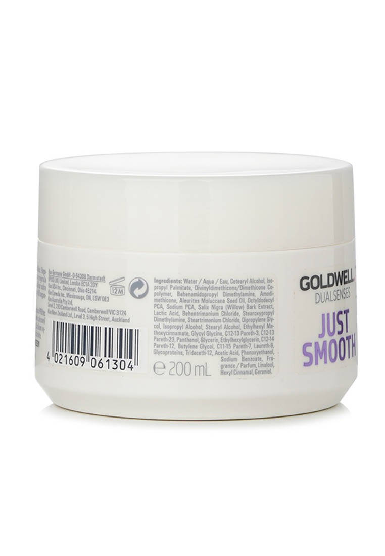 GOLDWELL - Dual Senses Just Smooth 60SEC Treatment (Control For Unruly Hair) 200ml/6.7oz