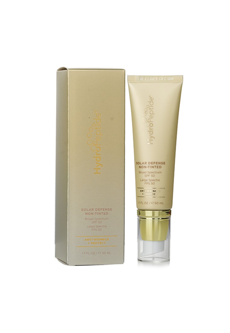 HYDROPEPTIDE - Solar Defense Non-Tinted Broad Spectrum SPF 50 50ml/1.7oz