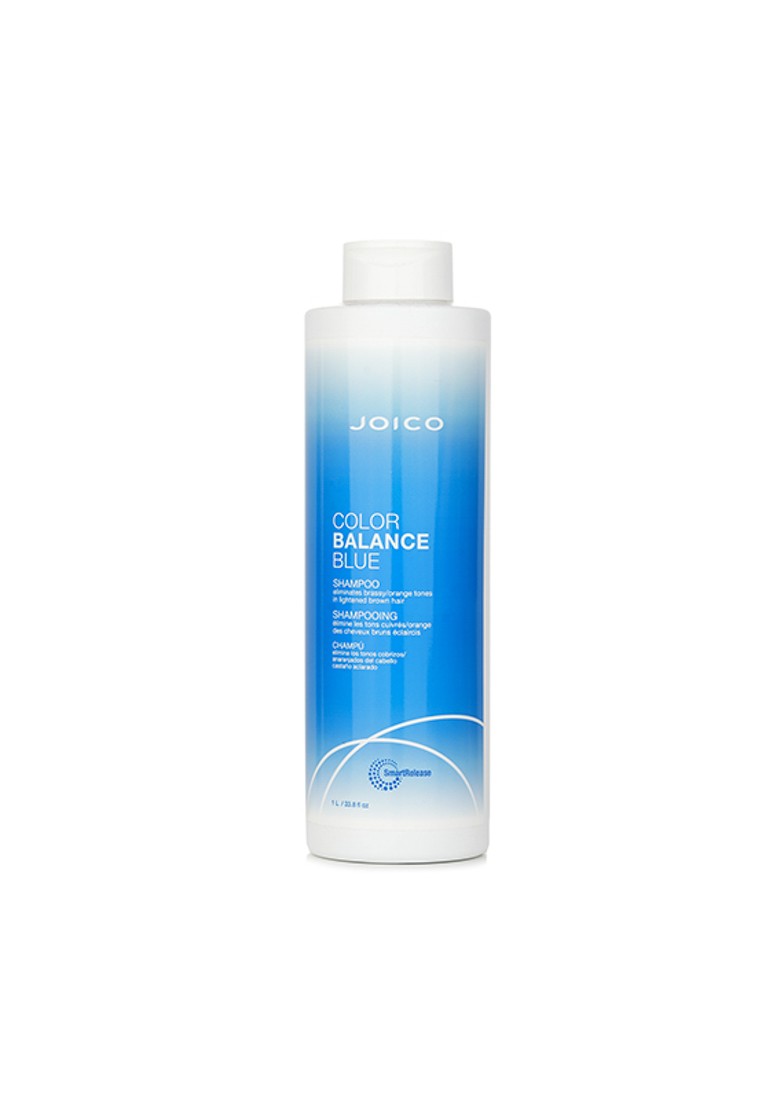JOICO - Color Balance Blue Shampoo (Eliminates Brassy/Orange Tones on Lightened Brown Hair) 1000ml/33.8oz