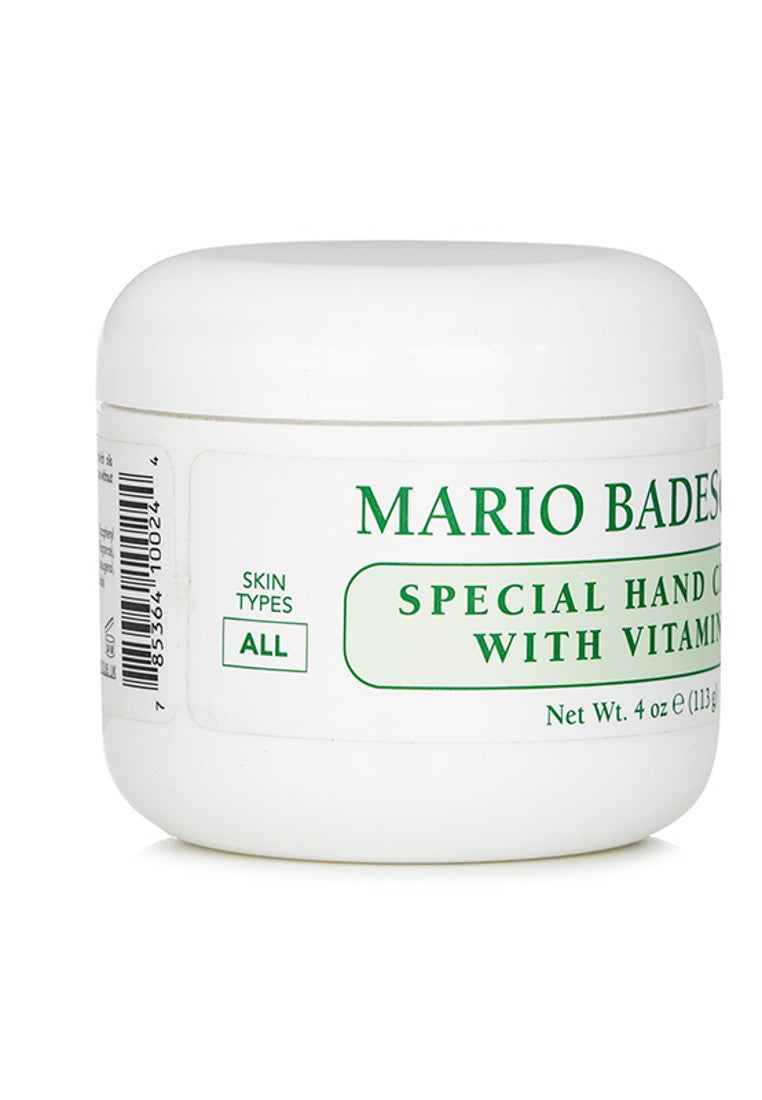 MARIO BADESCU - Special Hand Cream with Vitamin E - For All Skin Types 113g/4oz.