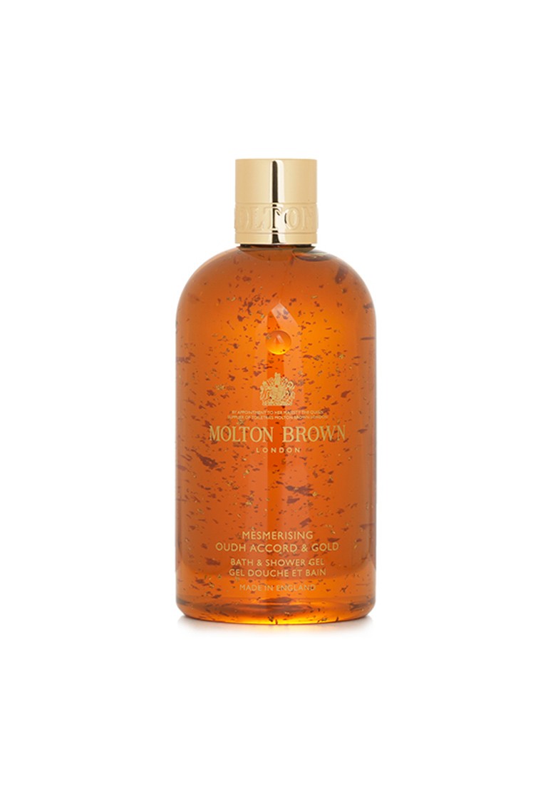 MOLTON BROWN - Mesmerising Oudh Accord & Gold Bath & Shower Gel 300ml/10oz