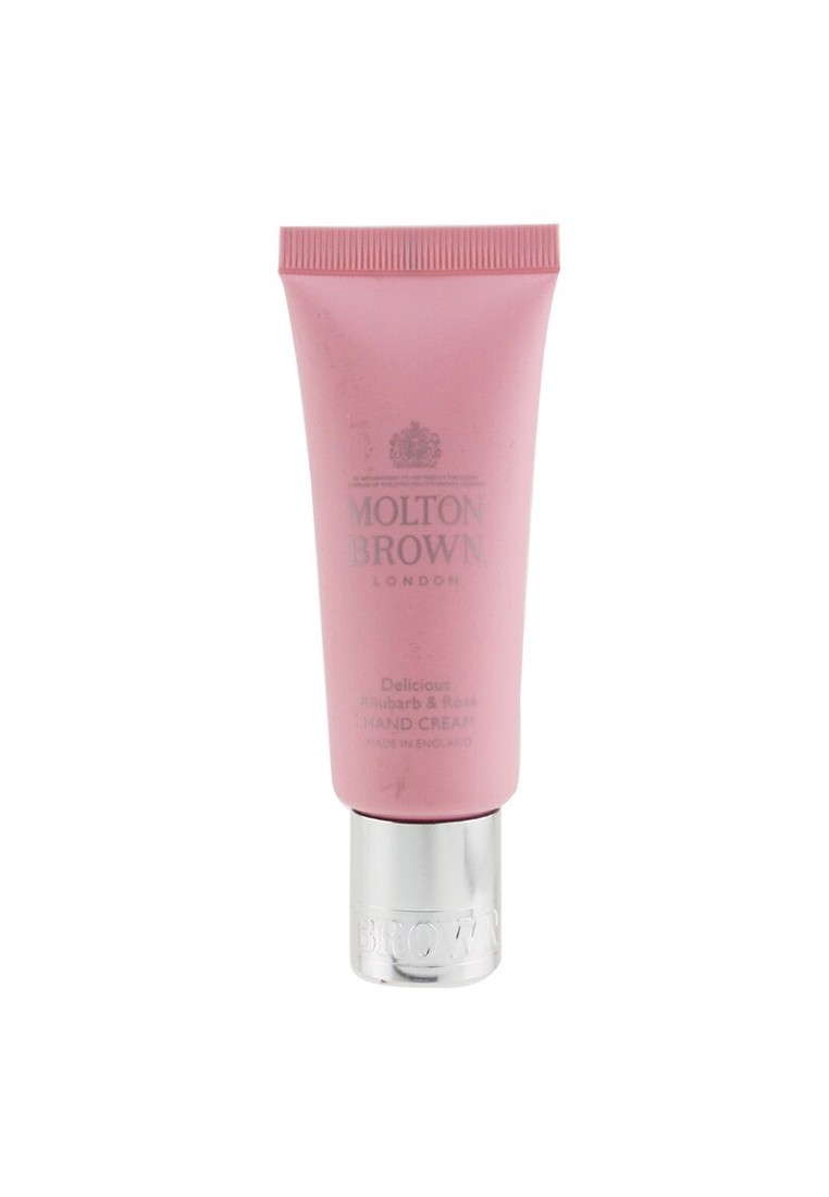 MOLTON BROWN - Delicious Rhubarb & Rose Hand Cream 40ml/1.4oz