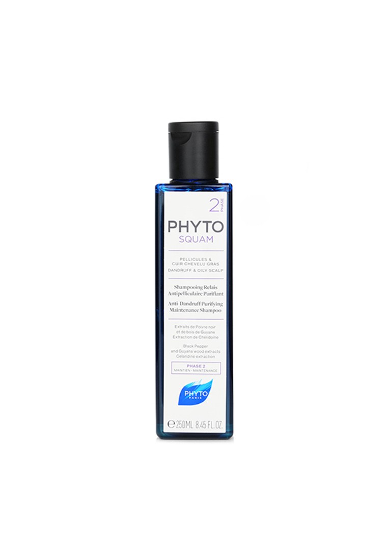 PHYTO - PhytoSquam Anti-Dandruff Purifying Maintenance Shampoo (Dandruff & Oily Scalp) 250ml/8.45oz