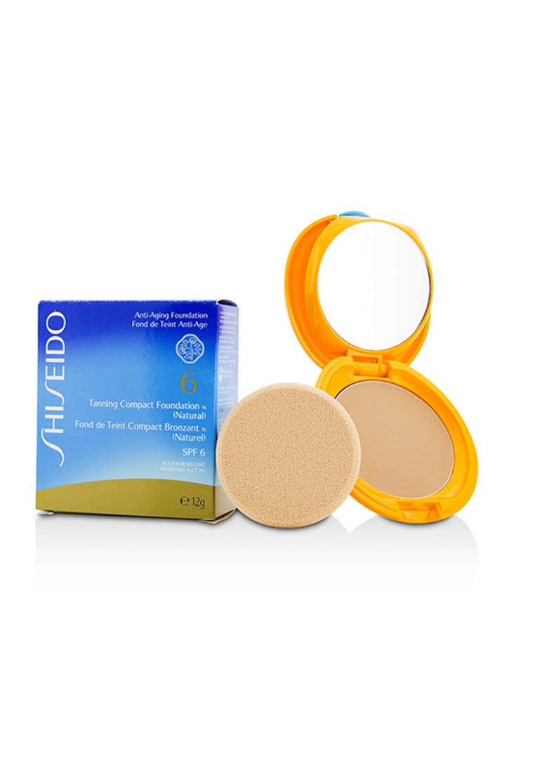 SHISEIDO - Tanning Compact Foundation N SPF6 - Natural 12g/0.4oz.