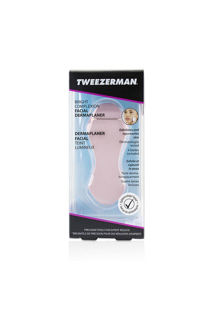 TWEEZERMAN - Bright Complexion Facial Dermaplanner 1pc