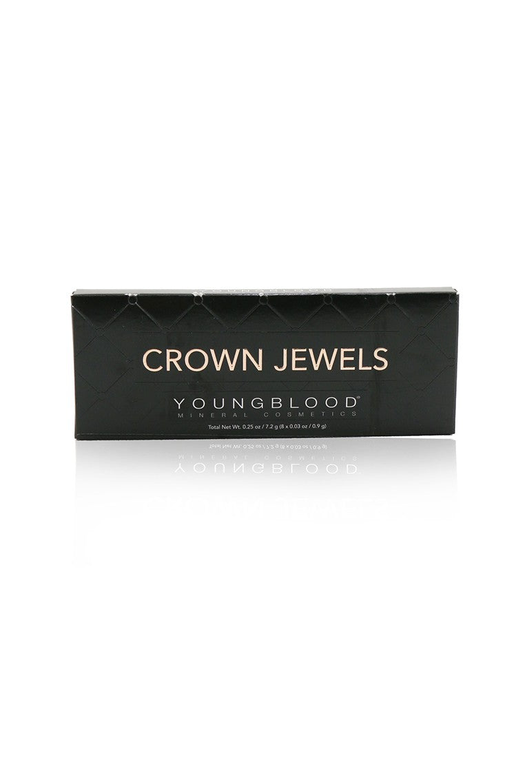 YOUNGBLOOD - 8 Well Eyeshadow Palette - # Crown Jewels 8x0.9g/0.03oz