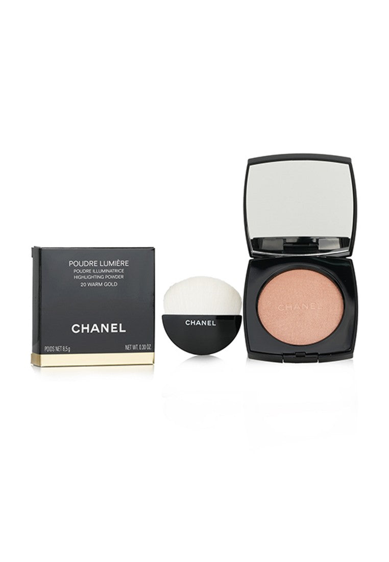 CHANEL - Poudre Lumiere Highlighting Powder - # 20 Warm Gold 8.5g/0.3oz