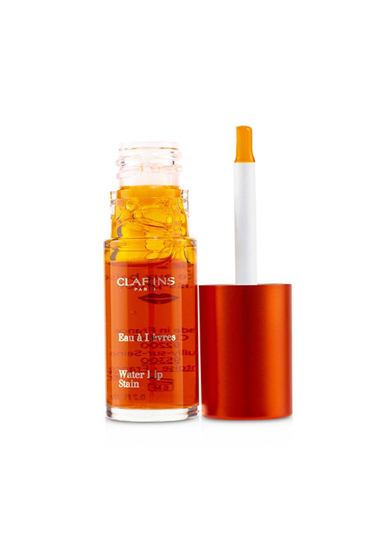 CLARINS - Water Lip Stain - # 02 Orange Water 7ml/0.2oz.