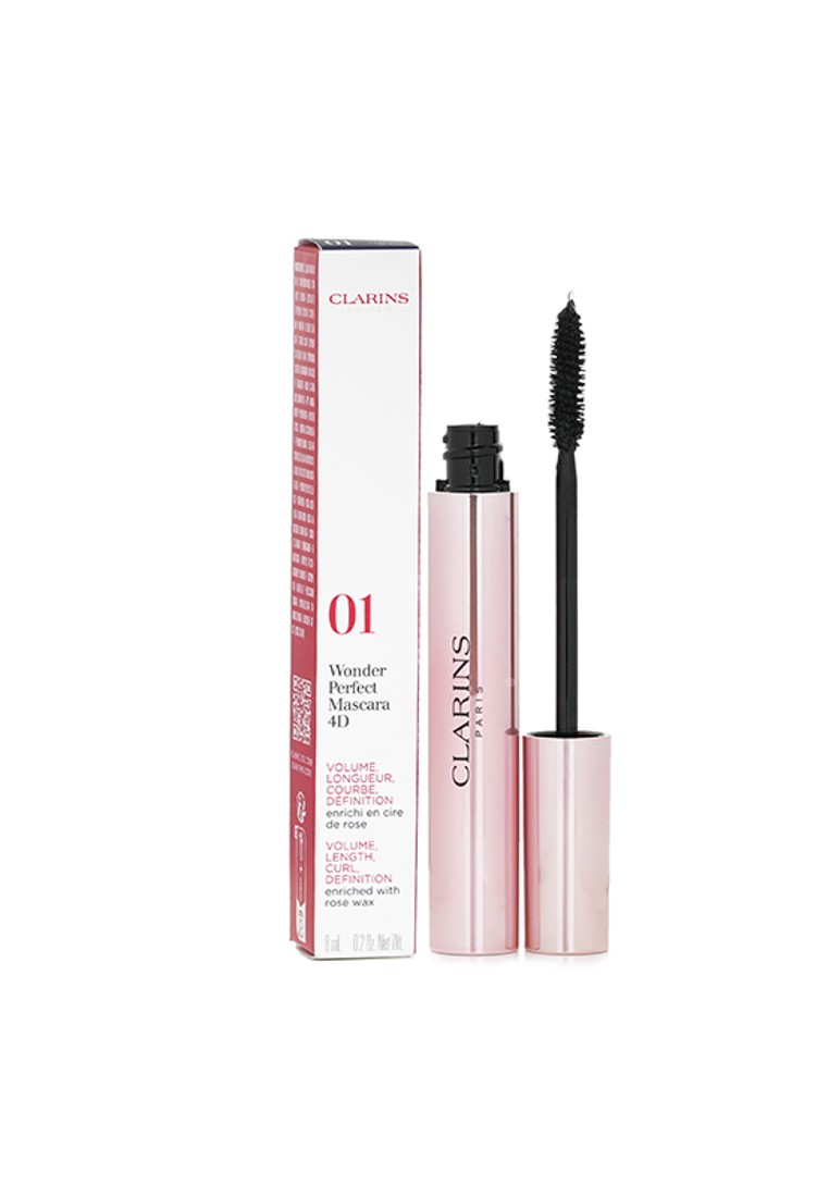 CLARINS - Wonder Perfect Mascara 4D - # 01 Perfect Black 8ml/0.2oz