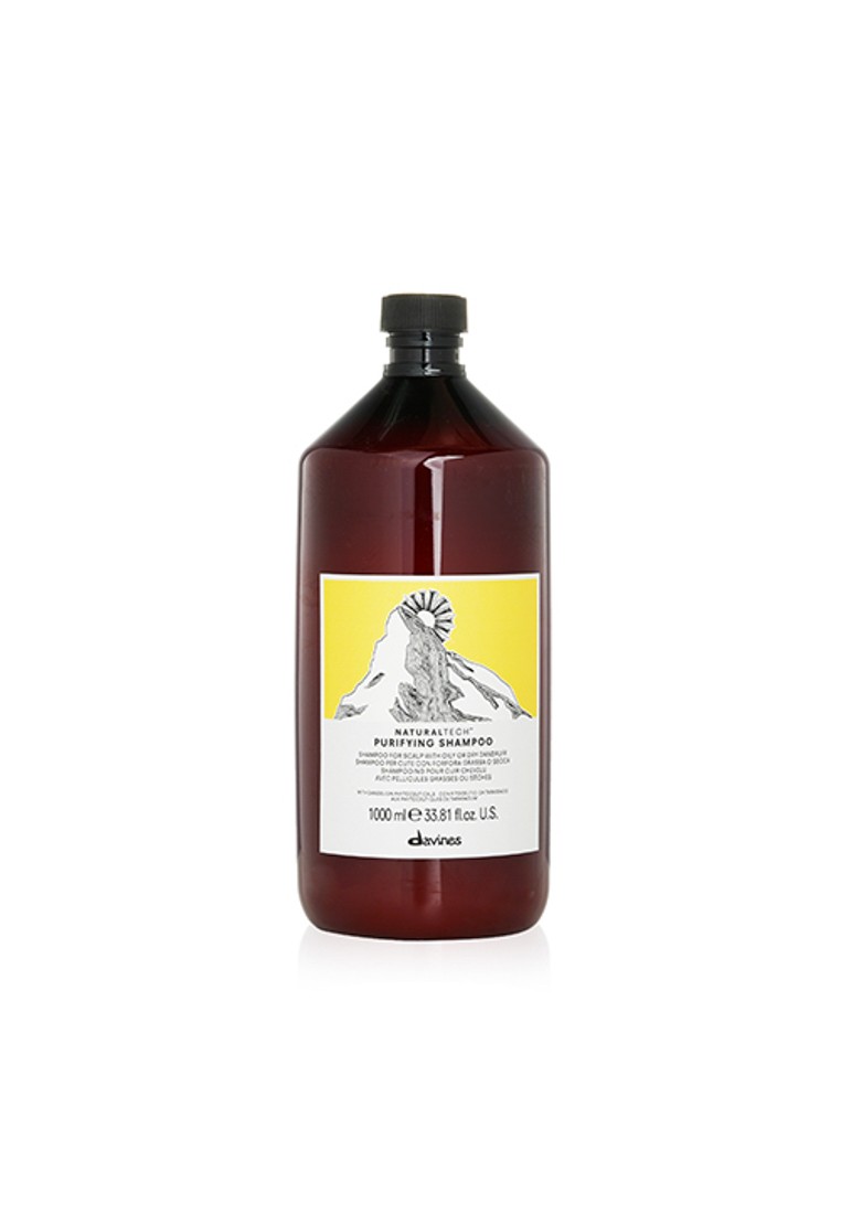 DAVINES - Natural Tech Purifying Shampoo (For Scalp with Oily or Dry Dandruff) 1000ml/33.8oz