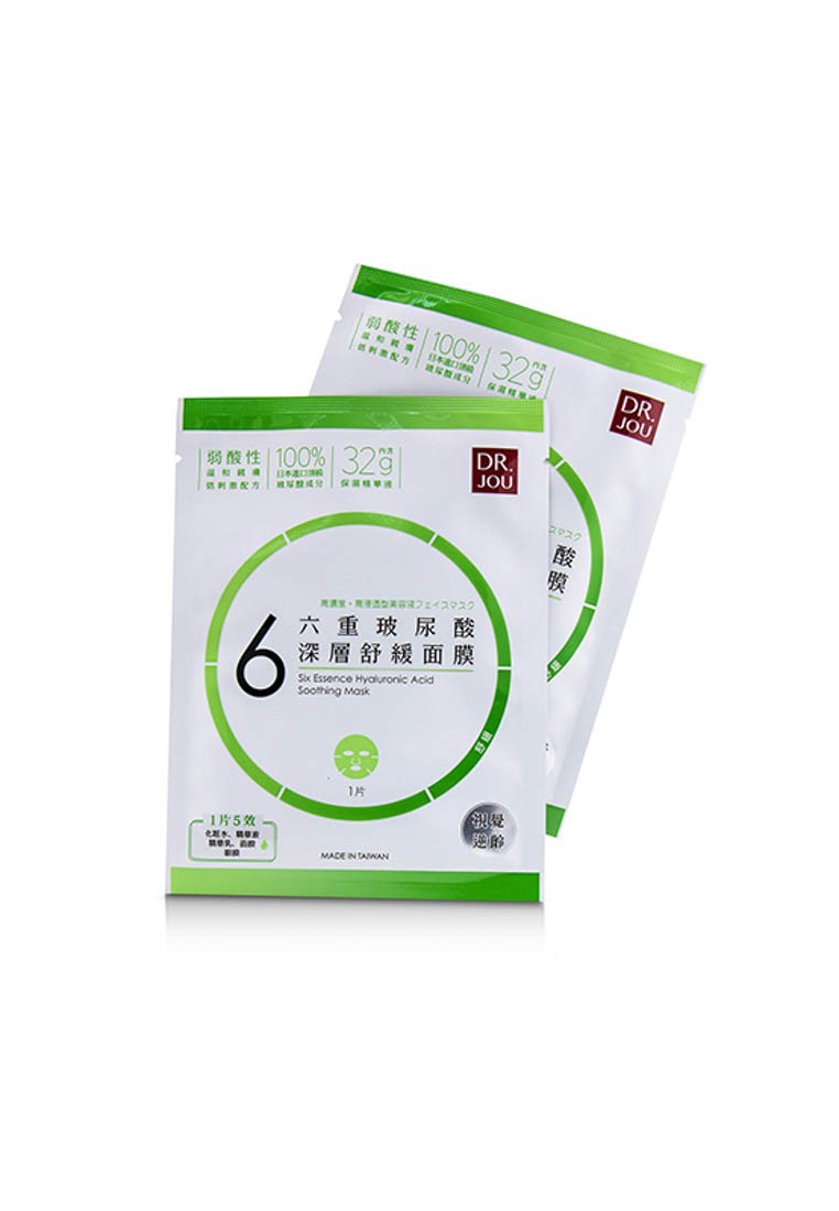 DR. JOU (BY DR. MORITA) - Six Essence Hyaluronic Acid Soothing Mask 7pcs