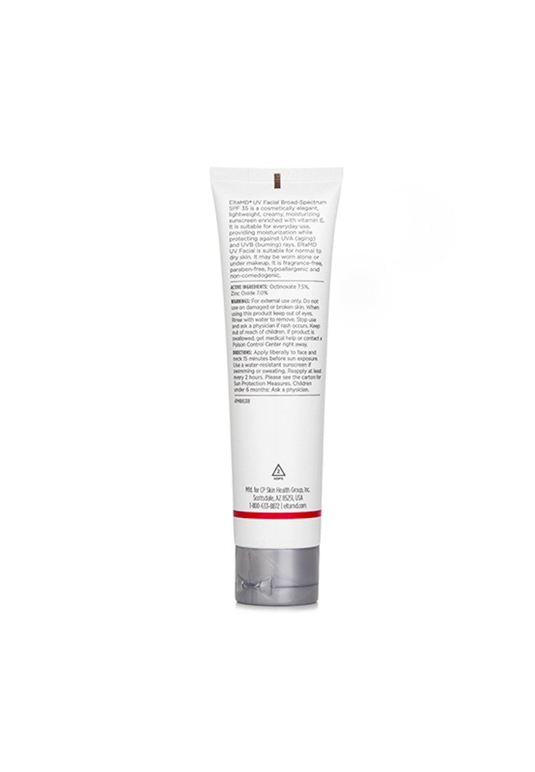 ELTAMD - UV Facial Moisturizing Facial Sunscreen SPF 30 - For Dry & Post Procedure Skin 85g/3oz.