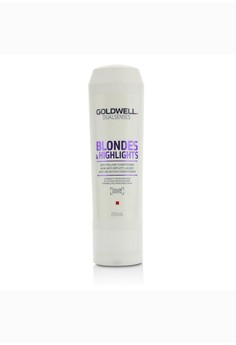 GOLDWELL - Dual Senses Blondes & Highlights Anti-Yellow Conditioner (Luminosity For Blonde Hair) 200ml/6.8oz