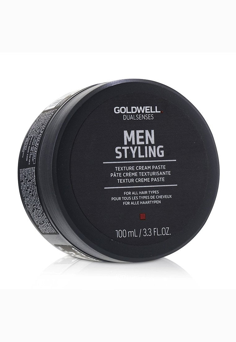 GOLDWELL - Dual Senses Men Styling Texture Cream Paste (For All Hair Types) 100ml/3.3oz