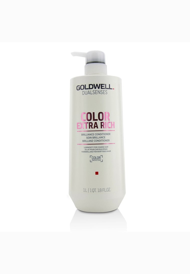 GOLDWELL - Dual Senses Color Extra Rich Brilliance Conditioner (Luminosity For Coarse Hair) 1000ml/33.8oz