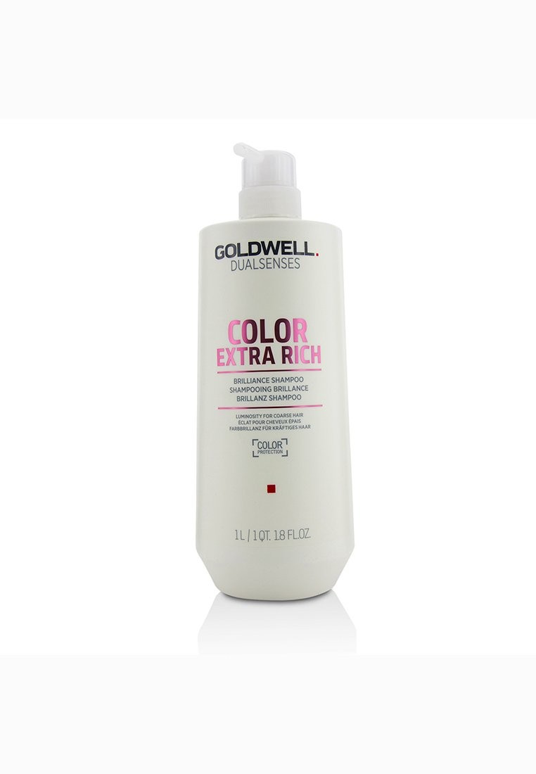 GOLDWELL - Dual Senses Color Extra Rich Brilliance Shampoo (Luminosity For Coarse Hair) 1000ml/33.8oz