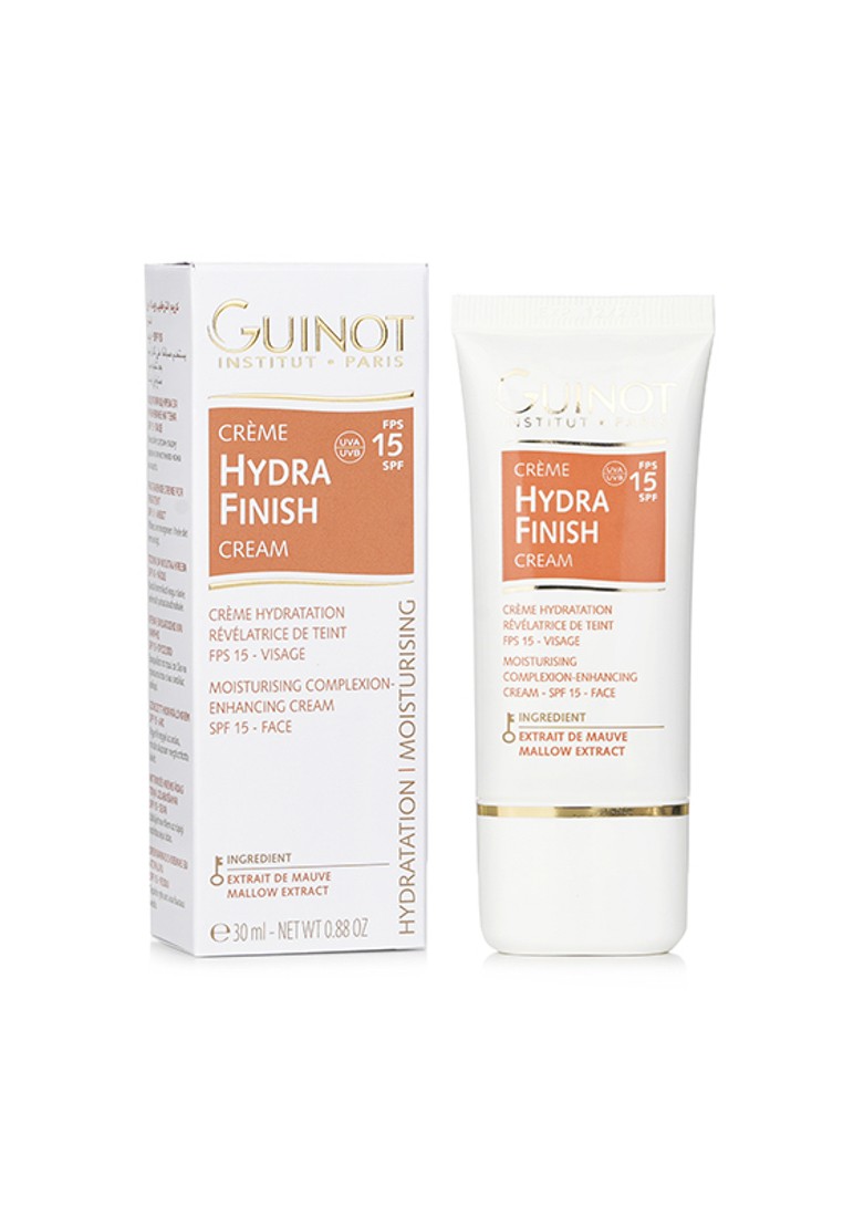 GUINOT - Creme Hydra Finish Face Moisturiser Complexion Enhancer SPF15 30ml/0.88oz.