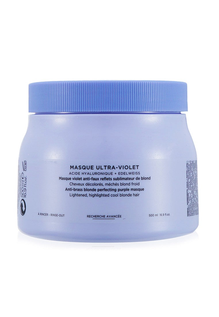 KÉRASTASE - Blond Absolu Masque Ultra-Violet Anti-Brass Blonde Perfecting Purple Masque (Lightened Cool Blonde Hair) 500ml/16.9oz.