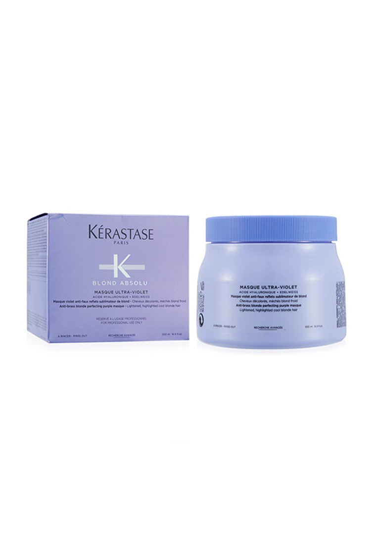 KÉRASTASE - Blond Absolu Masque Ultra-Violet Anti-Brass Blonde Perfecting Purple Masque (Lightened Cool Blonde Hair) 500ml/16.9oz.