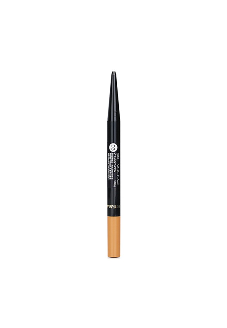KISS ME - Heavy Rotation Eyebrow Pencil - # 03 Ash Brown 0.09g/0.003oz