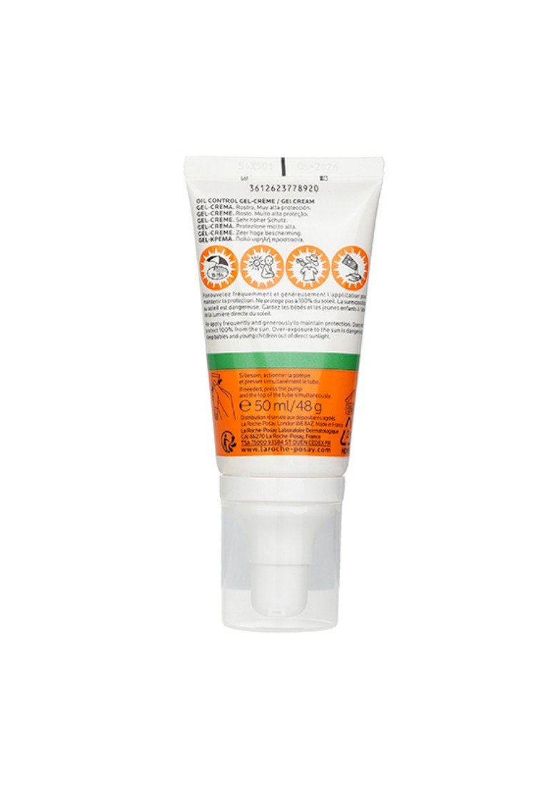 LA ROCHE POSAY - Anthelios XL 50 Anti-Shine Dry Touch Gel-Cream SPF 50+ - For Sun & Sun Intolerant Skin 50ml/1.69oz