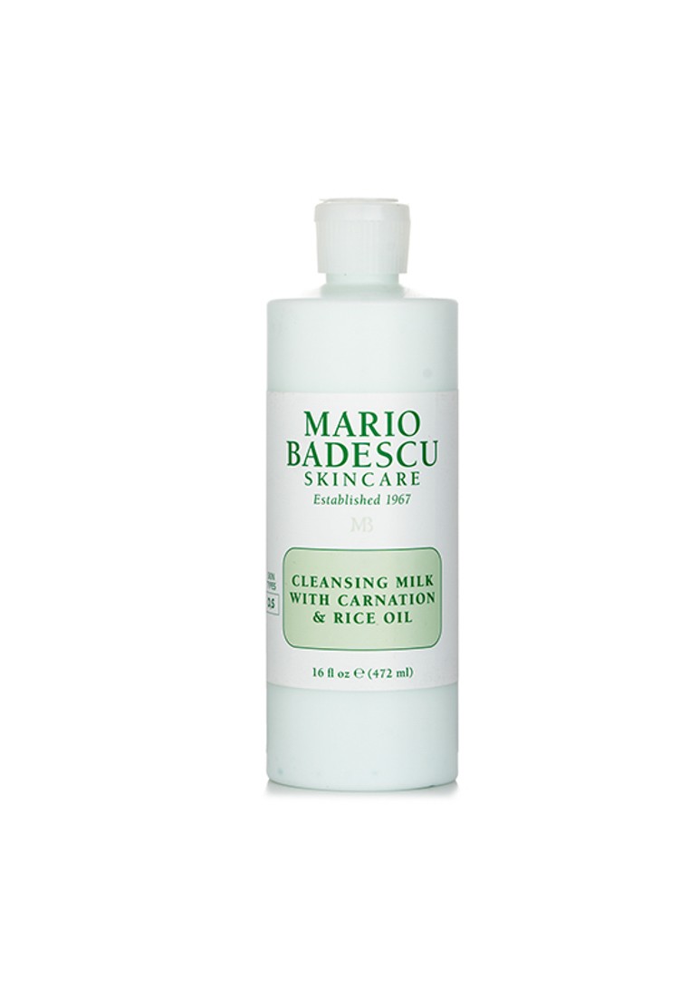 MARIO BADESCU - Cleansing Milk With Carnation & Rice Oil - For Dry/ Sensitive Skin Types 472ml/16oz