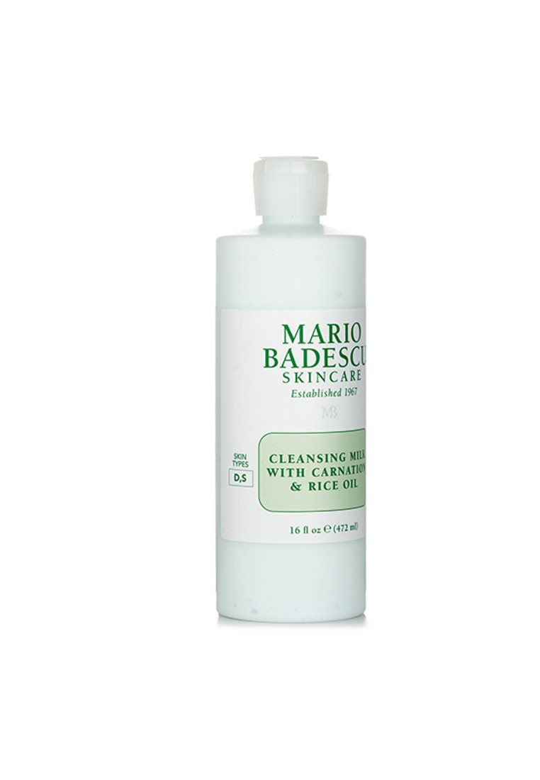 MARIO BADESCU - Cleansing Milk With Carnation & Rice Oil - For Dry/ Sensitive Skin Types 472ml/16oz