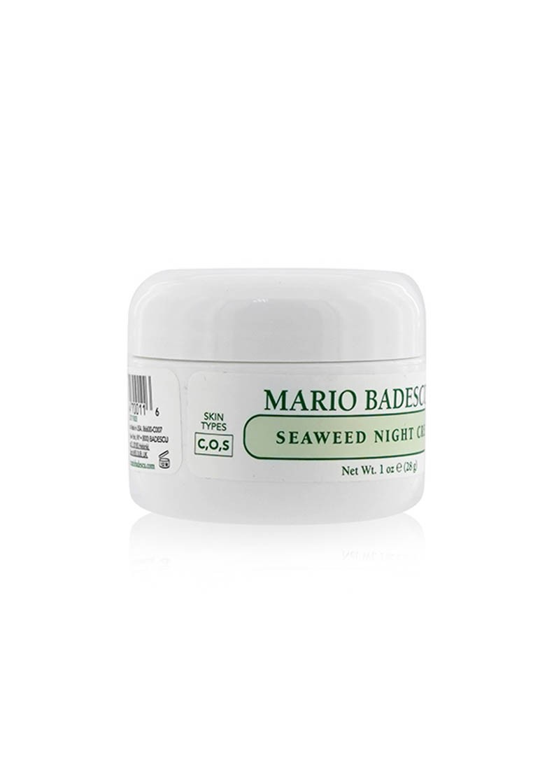MARIO BADESCU - Seaweed Night Cream - For Combination/ Oily/ Sensitive Skin Types 29ml/1oz.