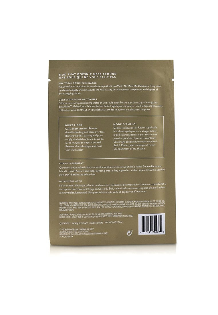 PATCHOLOGY - SmartMud Detox No Mess Mud Mask 4x16ml/0.54oz