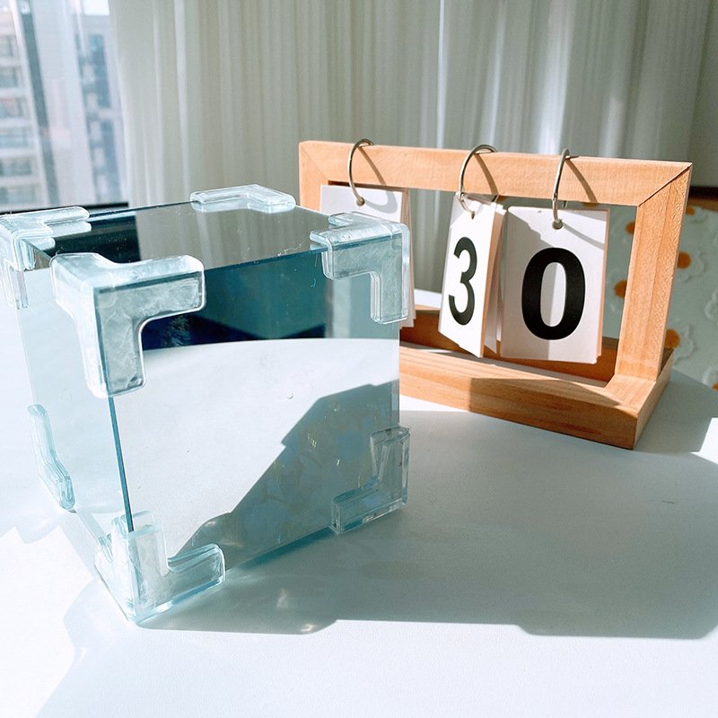 Lámpara Espejo Infinito de Tulipanes Cubo Decorativo LED 2 en 1 - 5