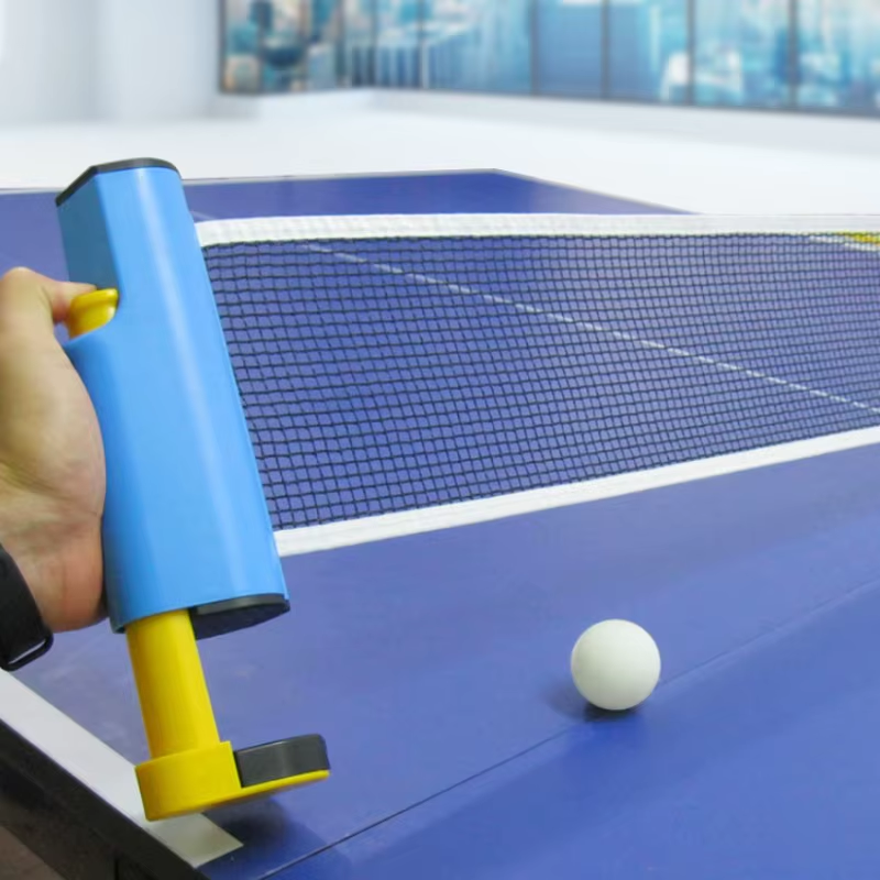 Red de ping pong retráctil portátil extensible hasta 175 cm - Imagen 6