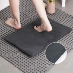 Alfombra de baño de diatomita flexible con secado instantáneo