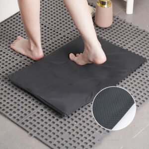 Alfombra de baño de diatomita flexible con secado instantáneo