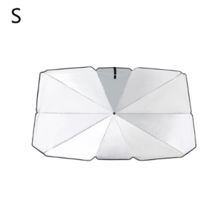 Parasol paraguas para coche con apertura rápida y protección UV