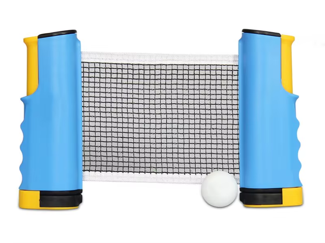 Red de ping pong retráctil portátil extensible hasta 175 cm