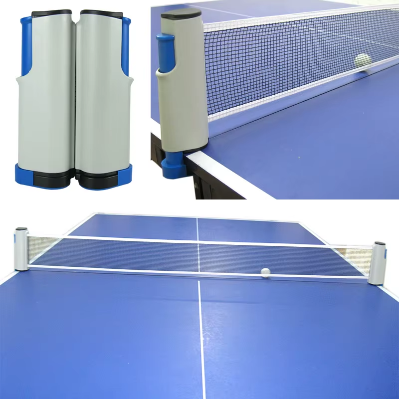 Red de ping pong retráctil portátil extensible hasta 175 cm - Imagen 4