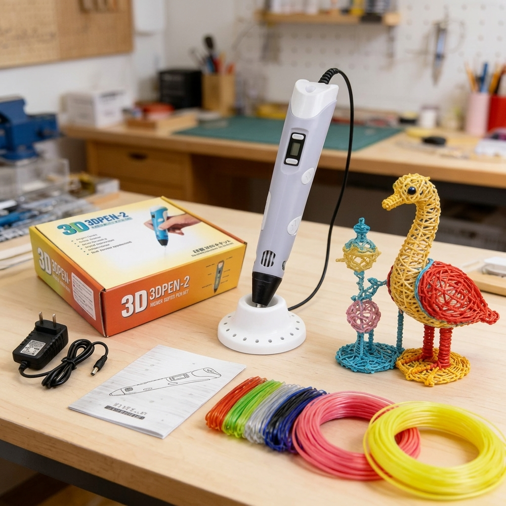 Bolígrafo 3D para niños con pantalla LCD + REGALOS