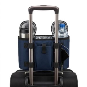 Portavasos para maleta organizador de viaje manos libres